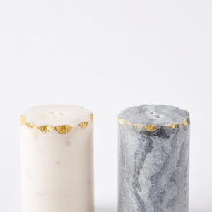 Marble Salt & Pepper Shakers