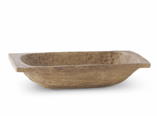 Brown Resin Dough Bowl