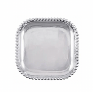 Pearled Squared Platter