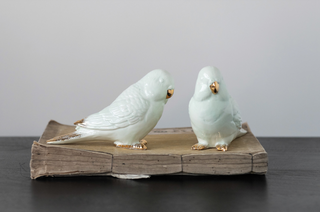 Ceramic Parakeet