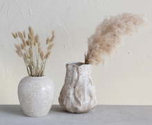 Stoneware Organic Shaped Vase