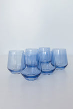 Cobalt Blue Estelle Stemless Wine Glass