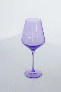 Lavender Estelle Stemmed Wine Glass