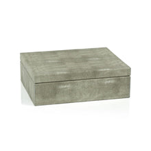 Moorea Shagreen Leather Box
