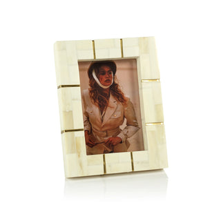 St. Ives Bone Inlaid Photo Frame