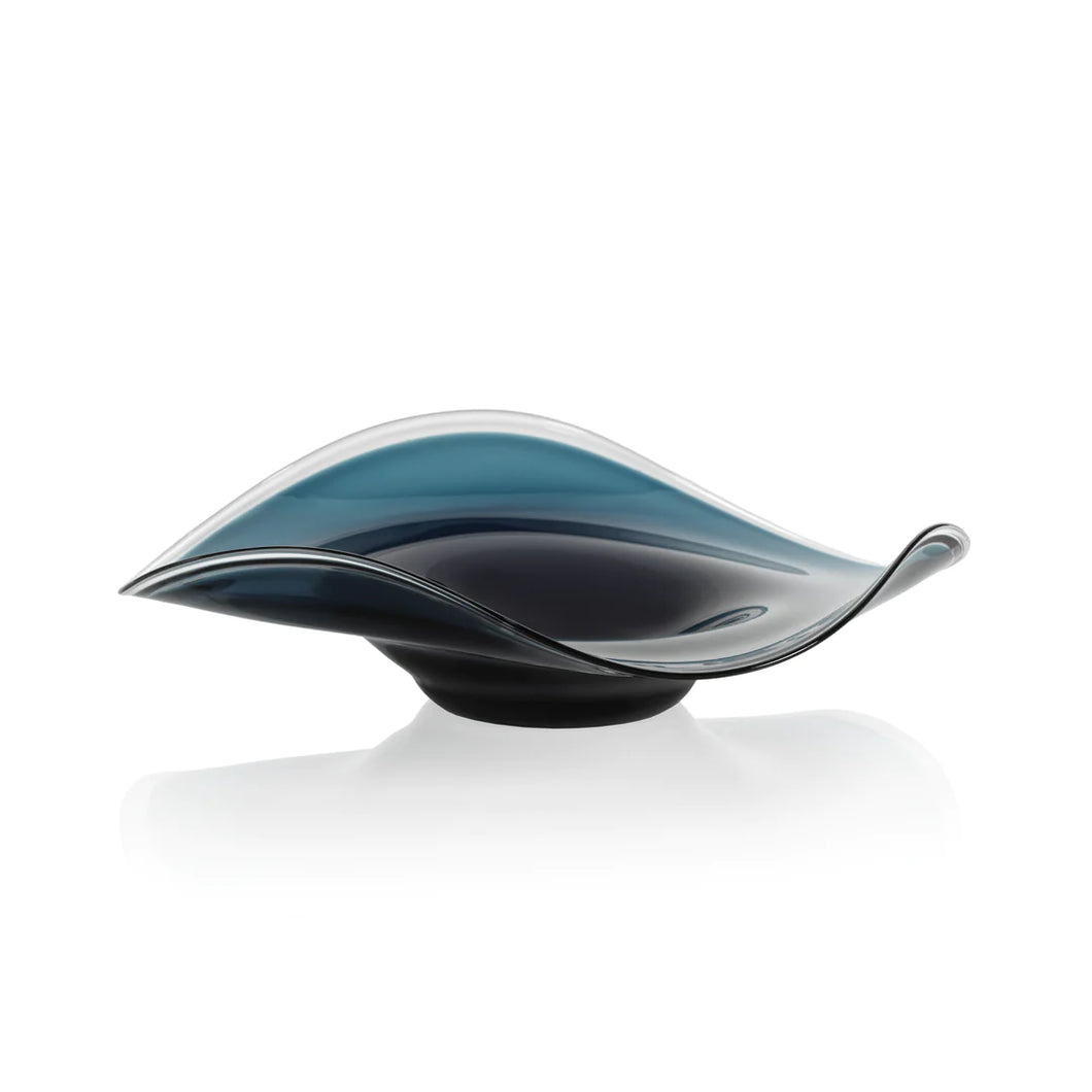 Tropezana Wave Glass Blue Glass