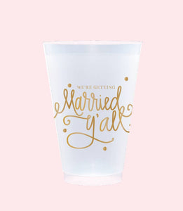 Natalie Chang - Frosted Cups | We're Getting Married Y'all