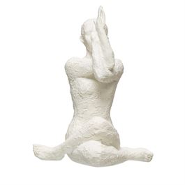 Sitting Yoga Statue