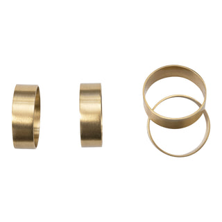 Round Brass Napkin Rings