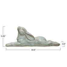 Sphinx Stoneware Rabbit
