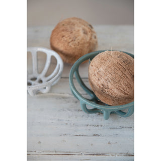 Stoneware Basket Bowls