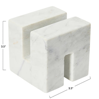 Square Marble Cookbook Stand