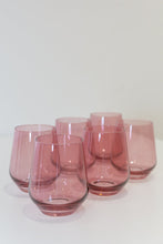 Rose Estelle Stemless Wine Glass