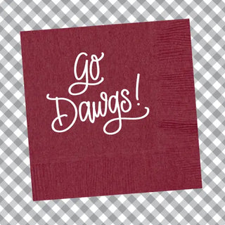 Go Dawgs Napkins