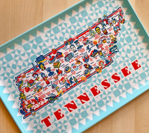Tennessee Rectangle Melamine Tray