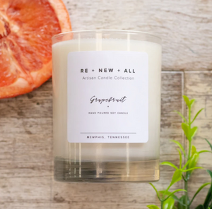 Grapefruit Re + New + All Candle