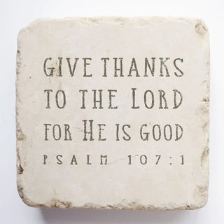 Stone Art - Psalm 107:1