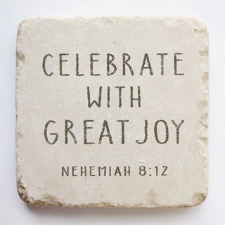 Stone Art - Celebrate with Great Joy