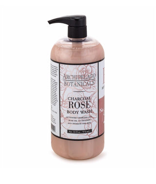 Charcoal Rose Body Wash 33 oz.