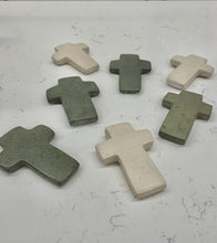 Hand Carved Stone Crosses