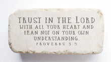 Stone Art - Proverbs 3:5