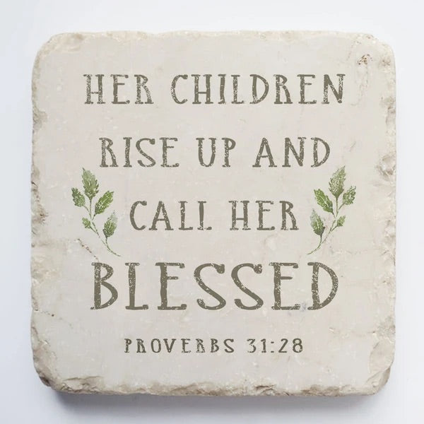 Stone Art - Proverbs 31:28