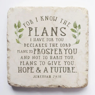 Stone Art - Jeremiah 29:11