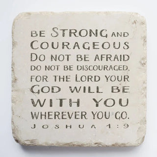 Stone Art - Joshua 1:9