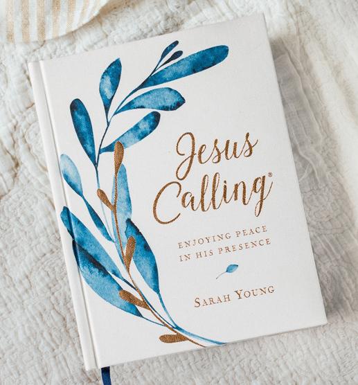 Jesus Calling - Cloth Botanical (Large Text)