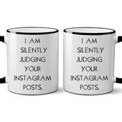 I'm Silently Judging Ceramic Mug