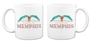 Memphis Holiday Bridge Mug