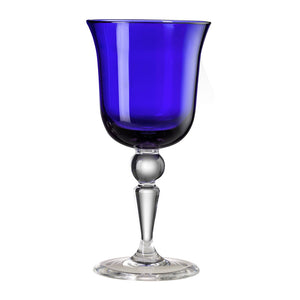 St. Moritz Water Glass - Royal Blue