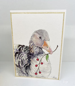Holiday Duck Notecard