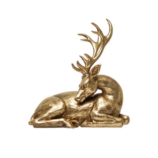 Gold Resin Deer